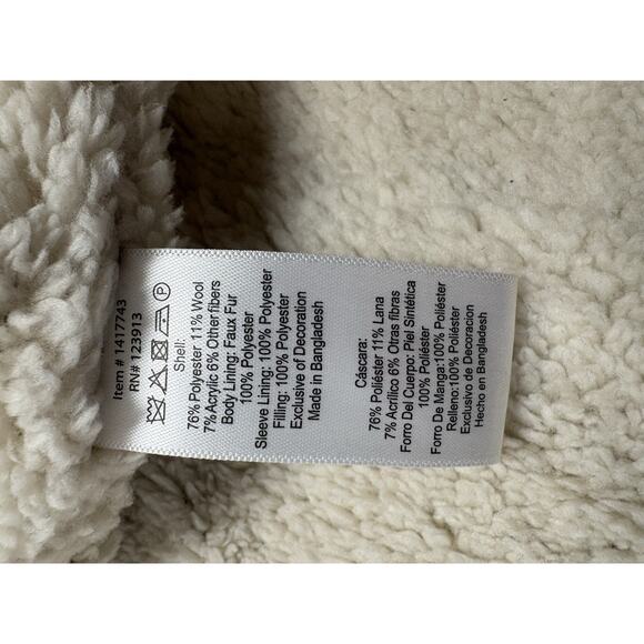 Jachs New York Men's Purveyors Wool Blend Sherpa Lined Jacket Men Large - Picture 8 of 9